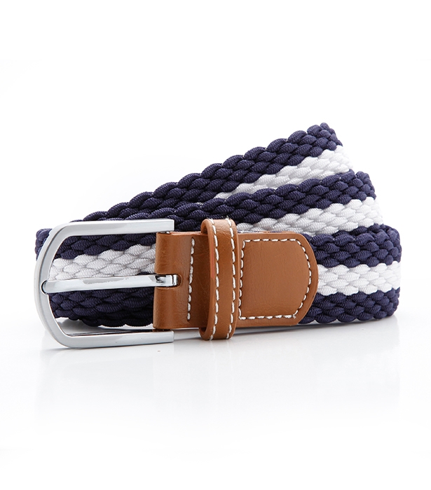 Asquith & Fox Two Colour Braid Stretch Belt – tvåfärgat stretchbälte - 7