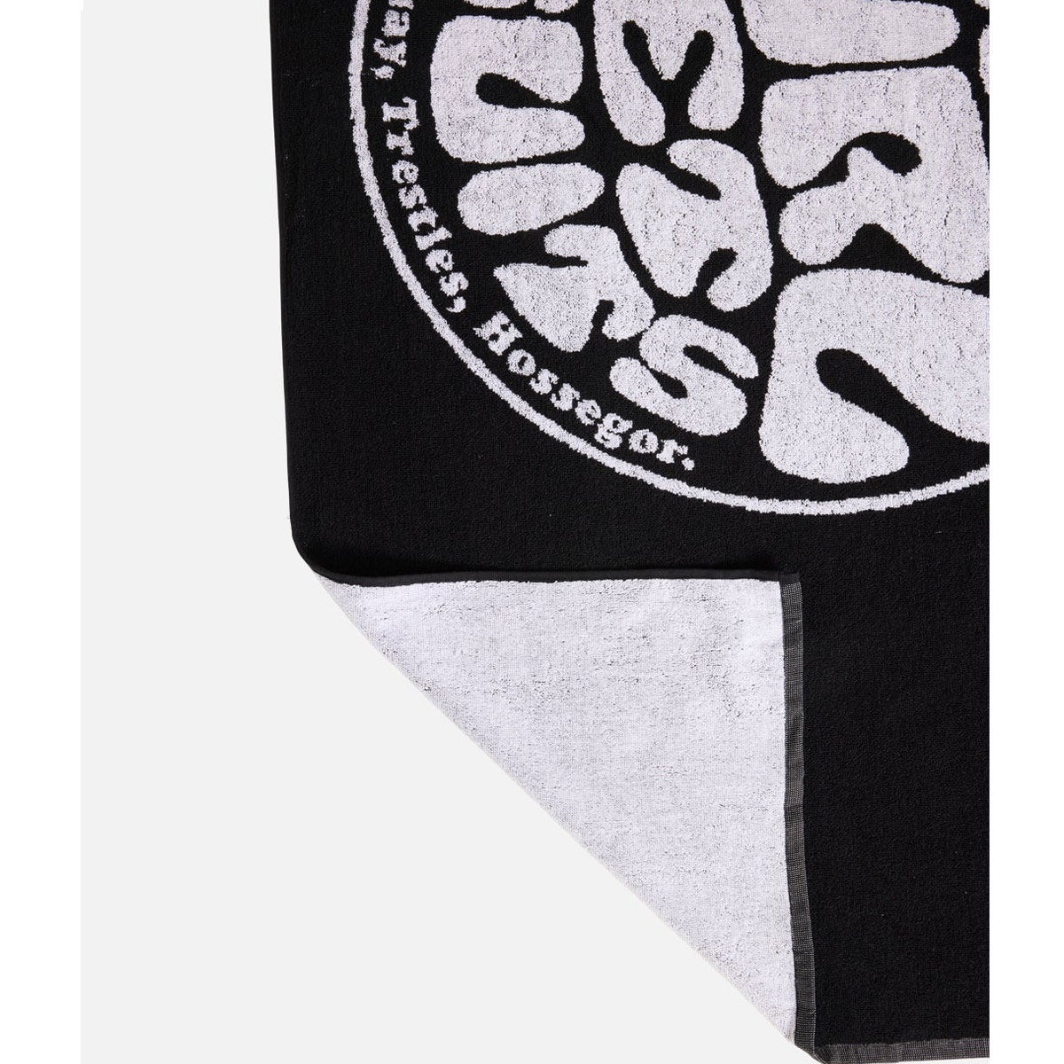 Rip Curl towel logo black - 2