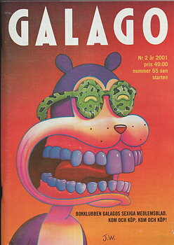 Galago nr 2001 nr 2, Bokklubben Galagos sexiga medlemsblad.