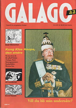 Galago nr 32,  1991 nr 4, Vill du bli min undersåte?
