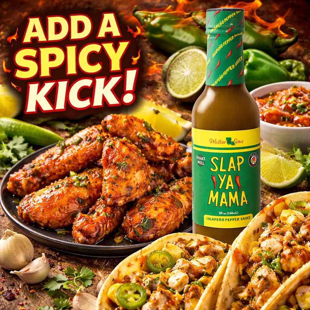 Slap Ya Mama Salsa de Pimientos Jalapeños 148ml - 2