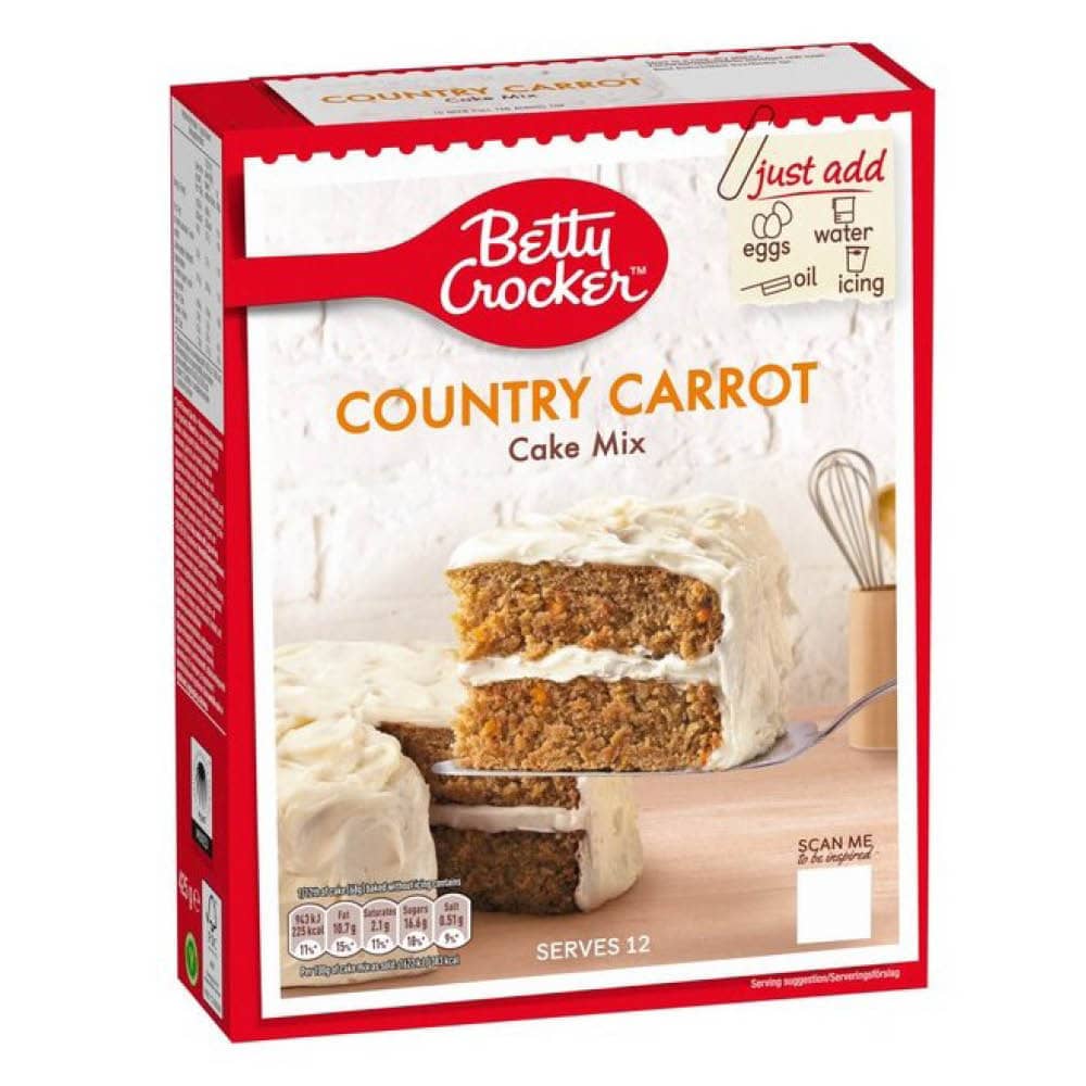 Betty Crocker Country Carrot Cake Mix 425g