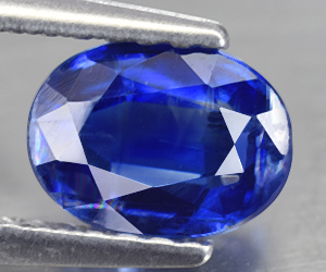 Piedra preciosa de cianita suelta natural de corte ovalado de alta calidad de 1,06 ct