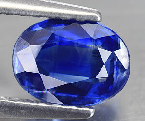 Piedra preciosa de cianita suelta natural de corte ovalado de alta calidad de 1,06 ct