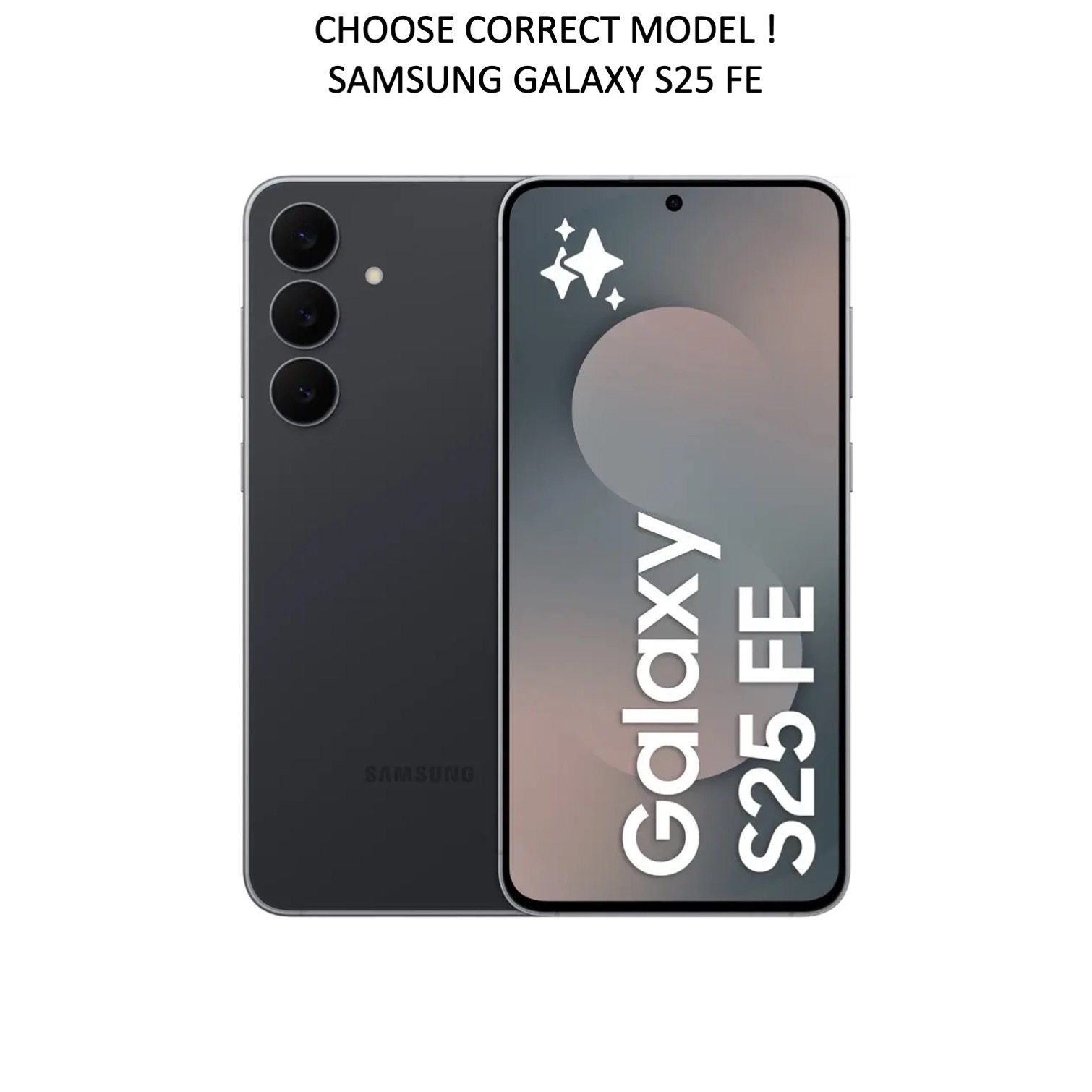 2-Pack Samsung Galaxy S25 FE Skärmskydd Härdat Glas Premium - 2