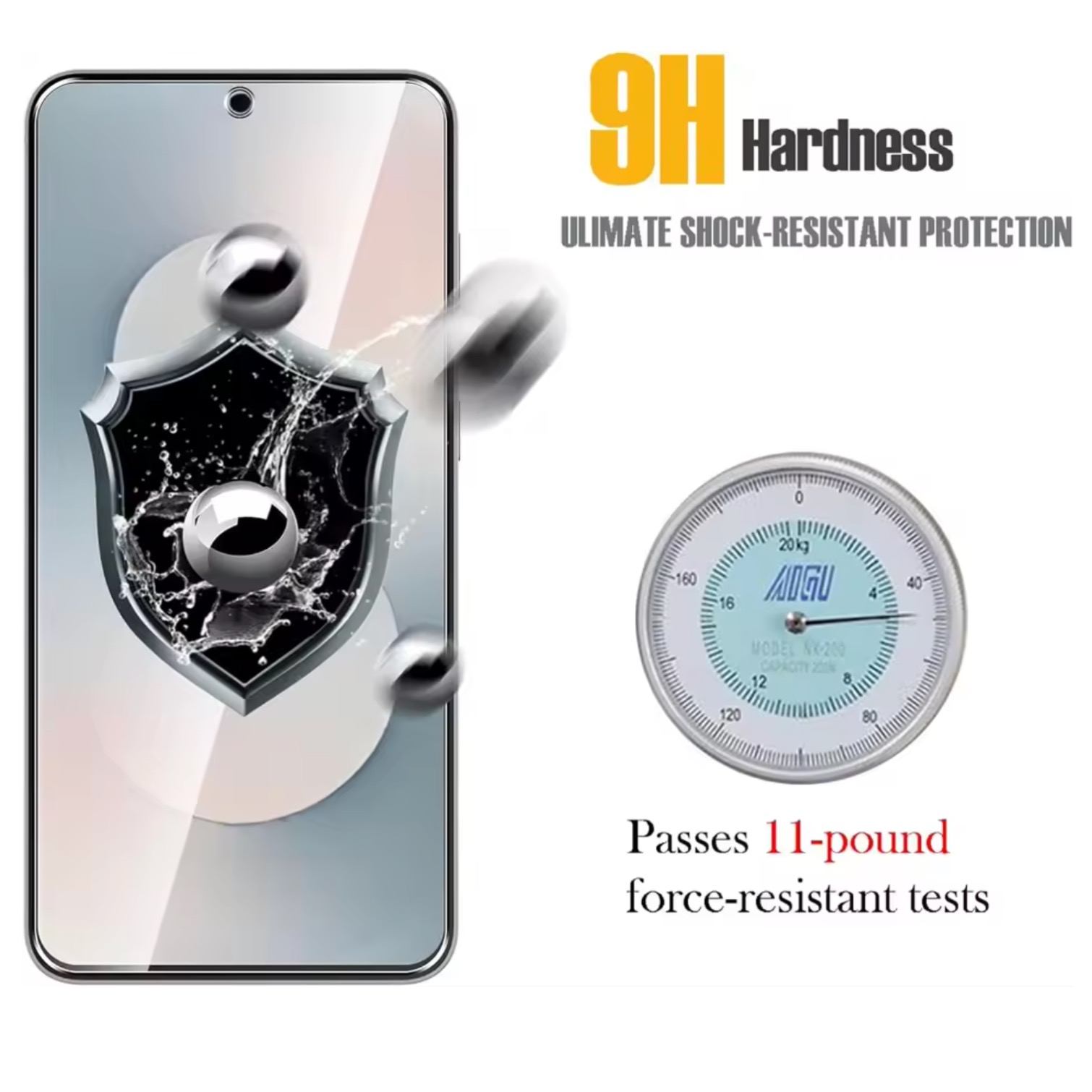 2-Pack Samsung Galaxy S25 FE Skärmskydd Härdat Glas Premium - 4