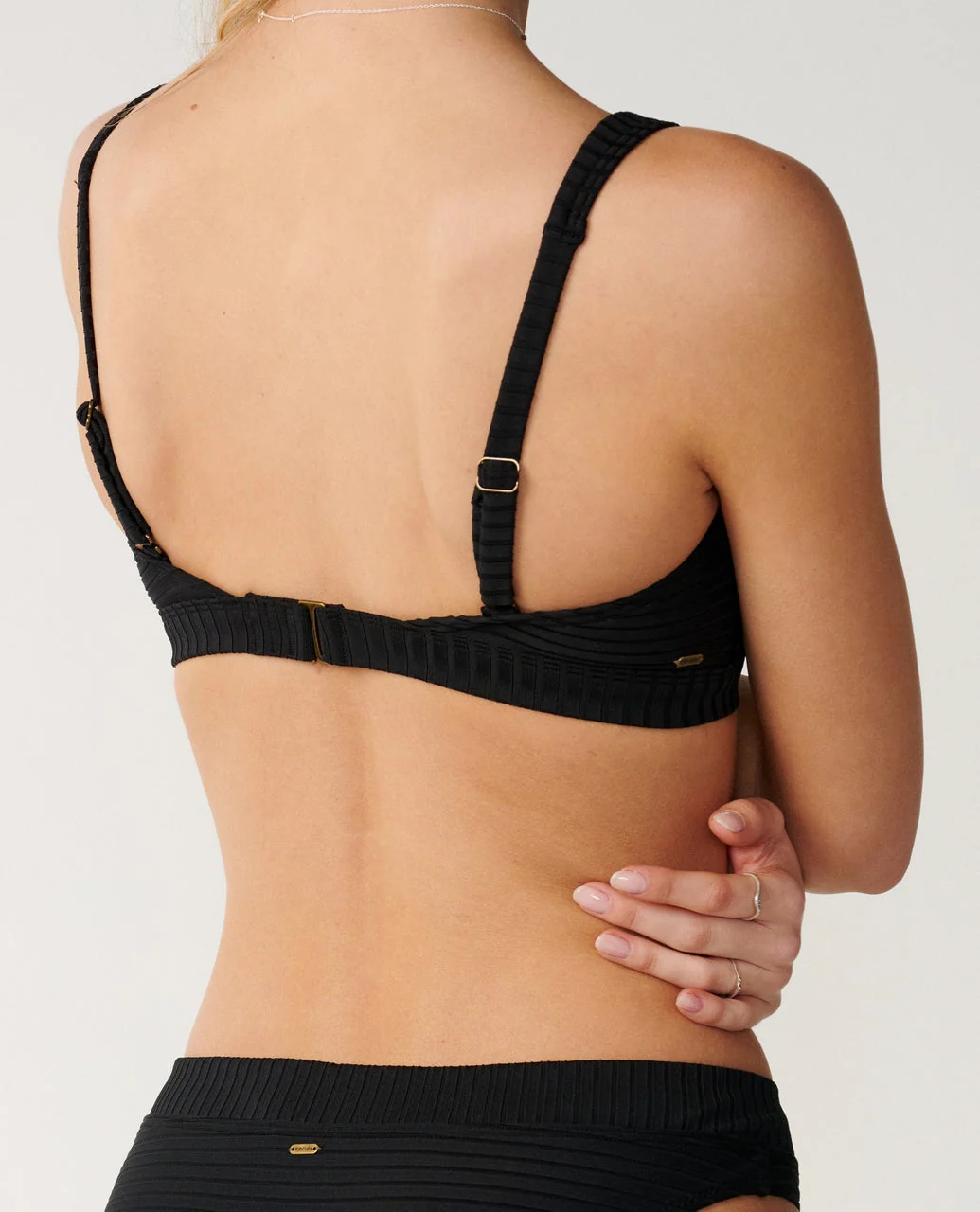 Rip Curl bikini topp Premium surf D-DD crop black - 2