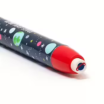 Suddgummi-penna, Space
