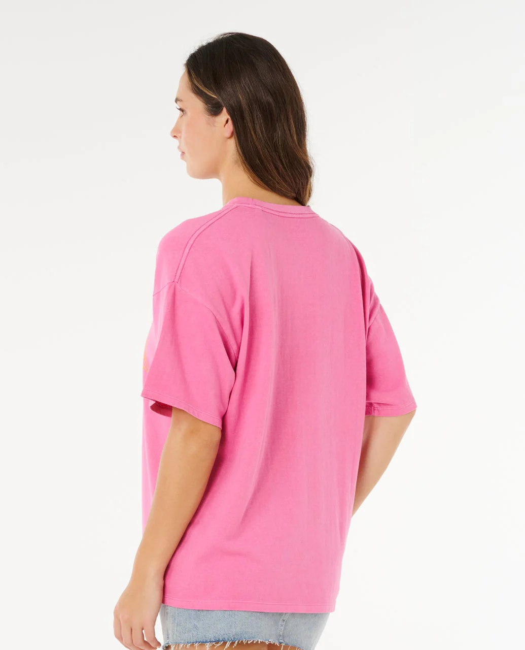 Rip Curl t-shirt dam Hotel malibu super pink - 5