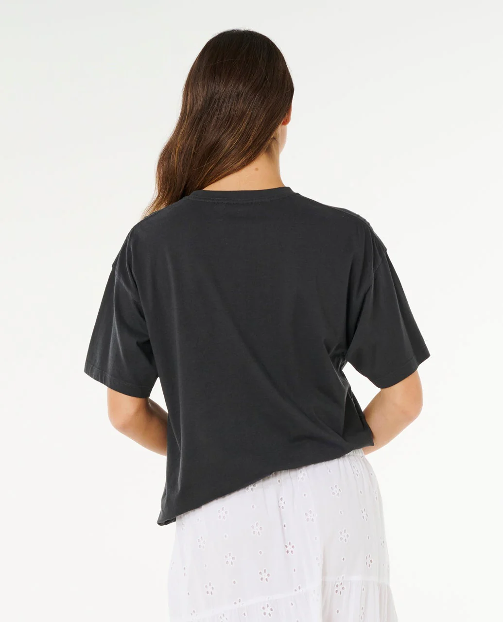 Rip Curl t-shirt dam Pacific coast heritage washed black - 2