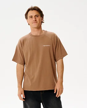 Rip Curl t-shirt Inner visions flogged mocha