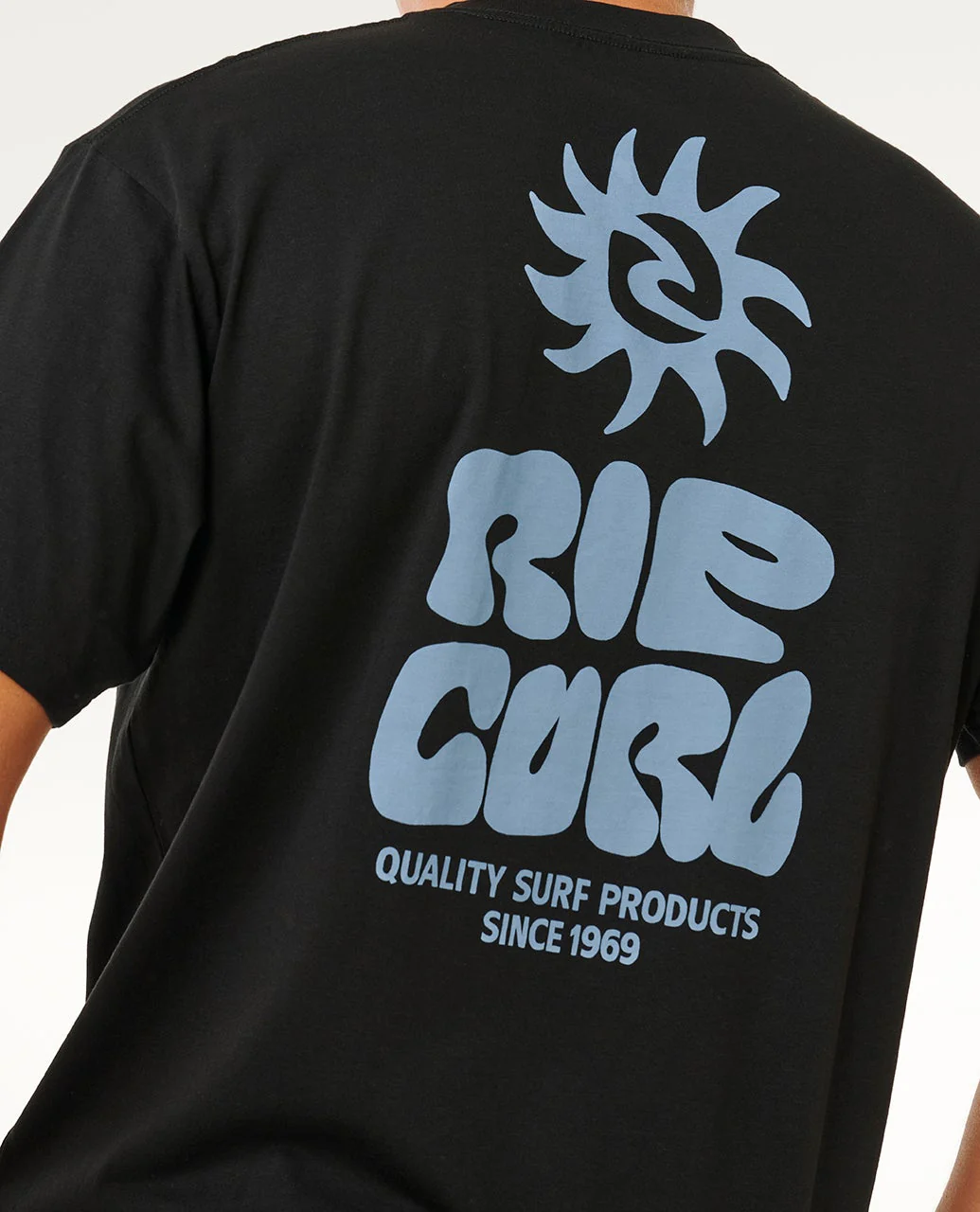Rip Curl t-shirt Rinse glass off black - 7
