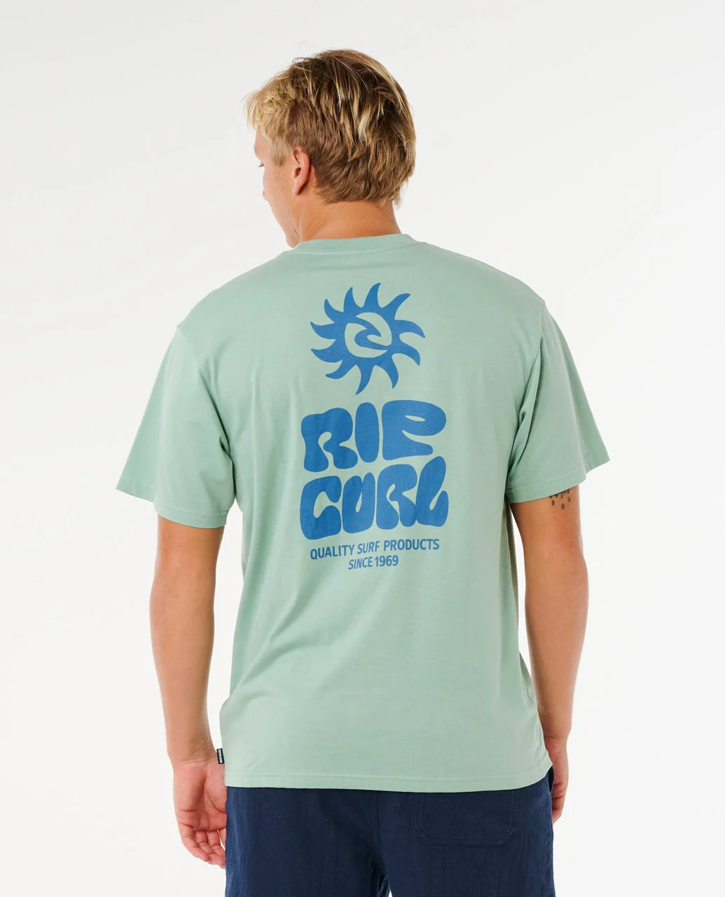 Rip Curl t-shirt Rinse glass off aloe - 6