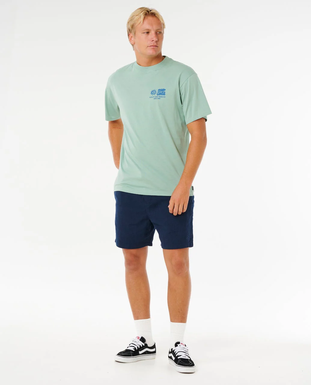 Rip Curl t-shirt Rinse glass off aloe - 2