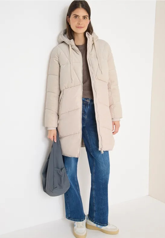 TOS Cordmix Puffer Coat (C) - Stl. L+XXL - Cecil - 3