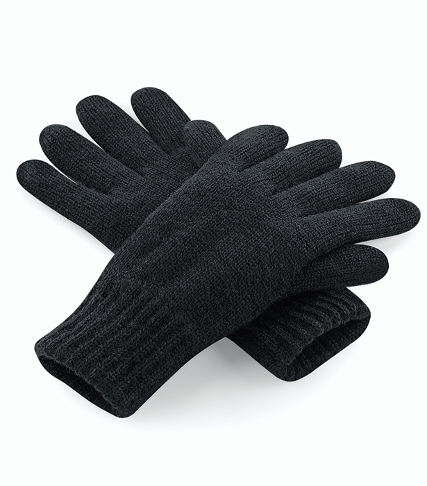 Beechfield Classic Thinsulate Gloves – varma vintervantar med foder - 3