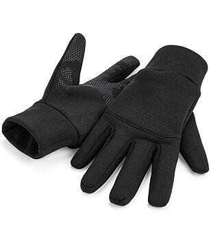 Beechfield Softshell Sports Tech Gloves – vindtäta touchscreen-handskar