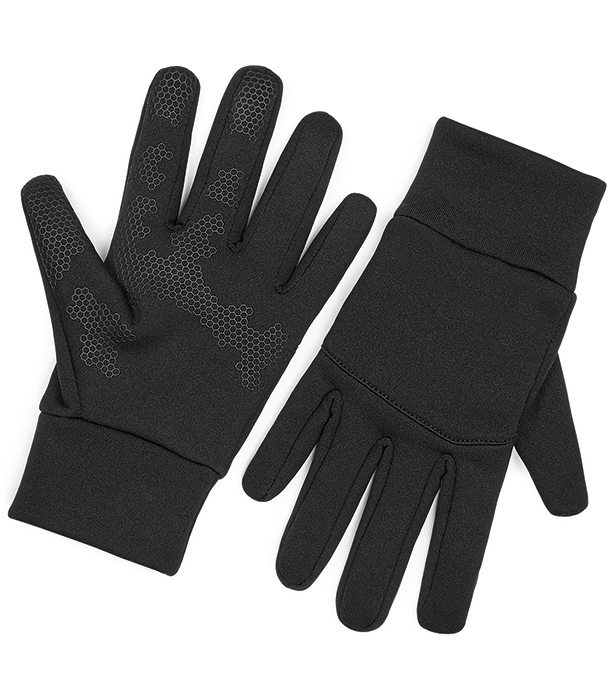Beechfield Softshell Sports Tech Gloves – vindtäta touchscreen-handskar - 4