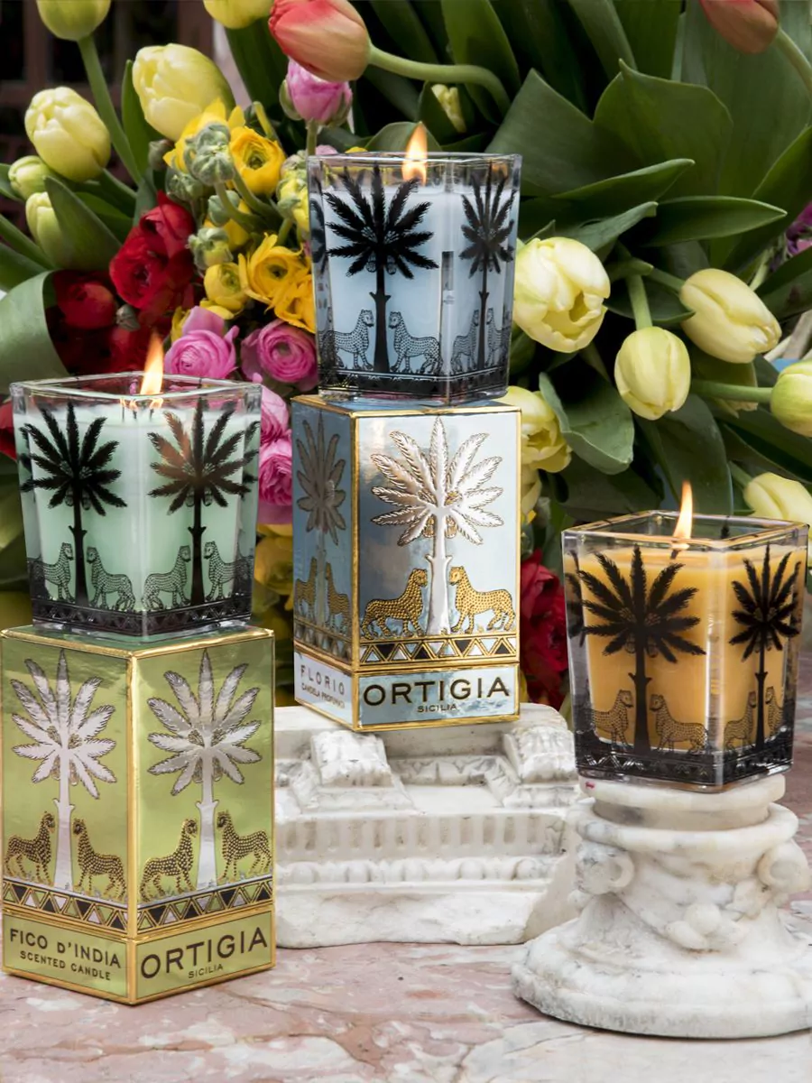 Ortigia Fico D India Candle Square Large - 2