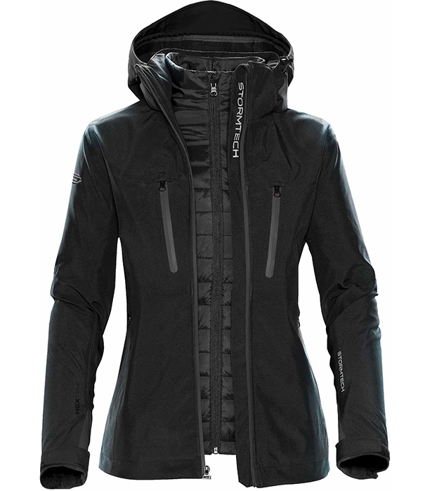 Stormtech Matrix 3-in-1 Softshell Dam – vattentätt skal + innerjacka - 4