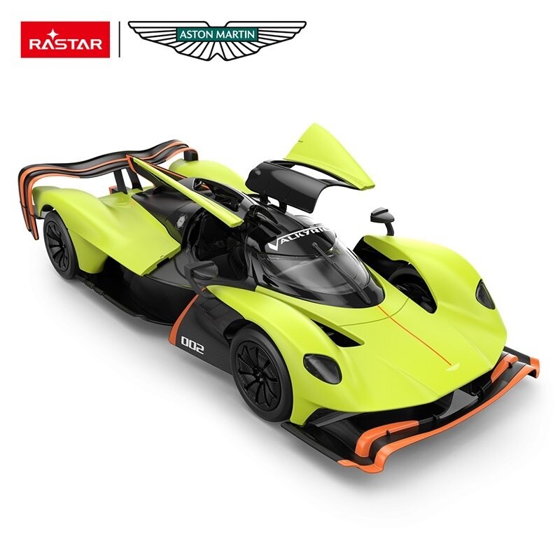 Radiostyrd Bil Rastar Skala 1:14 Aston Martin ValkyrieAMR Pro Grön - 3