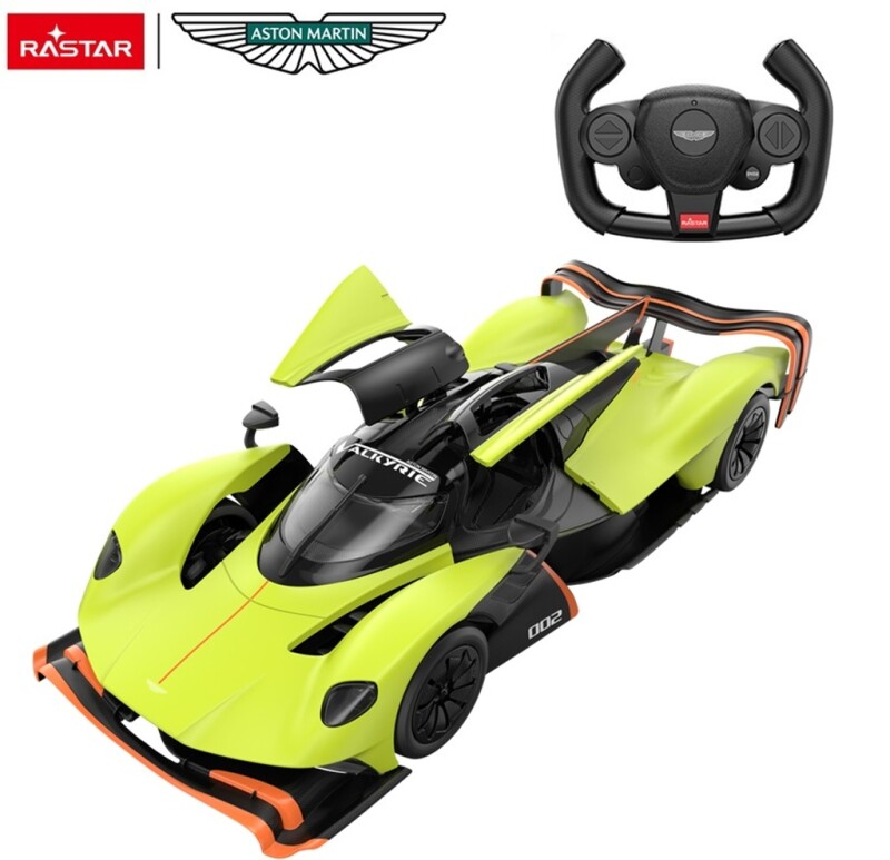 Radiostyrd Bil Rastar Skala 1:14 Aston Martin ValkyrieAMR Pro Grön - 6