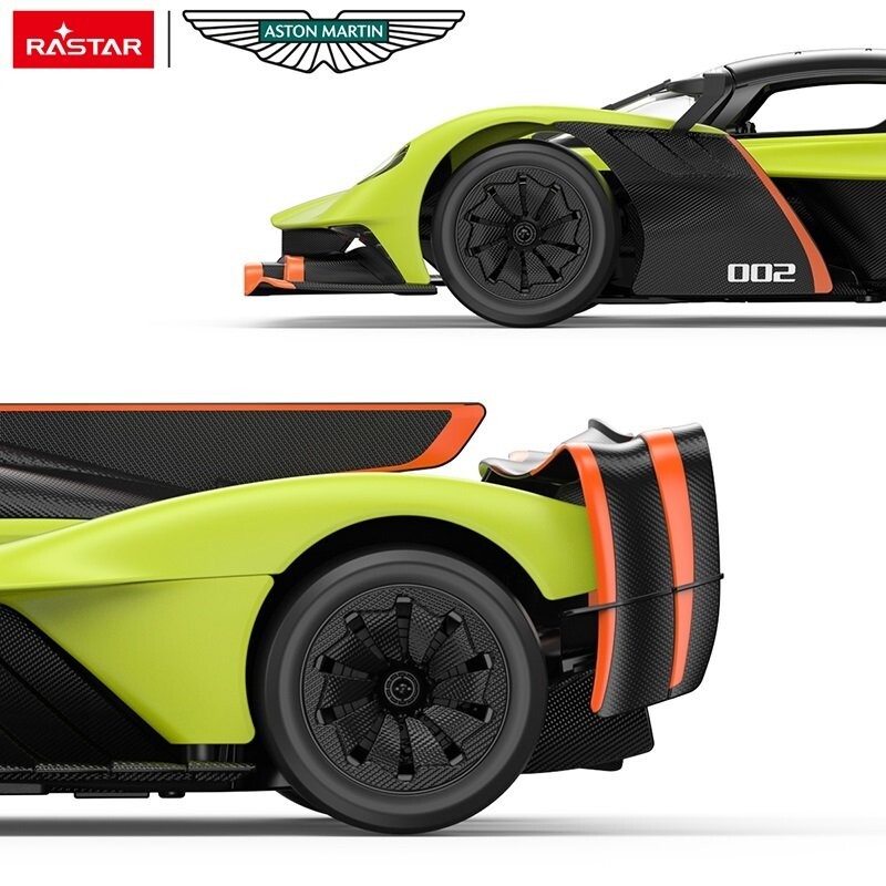 Radiostyrd Bil Rastar Skala 1:14 Aston Martin ValkyrieAMR Pro Grön - 8