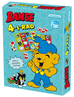 Barnspel Bamse 4 I Rad