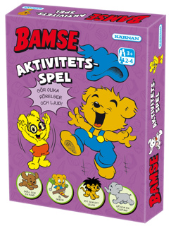 Barnspel Bamse Aktivitetsspel