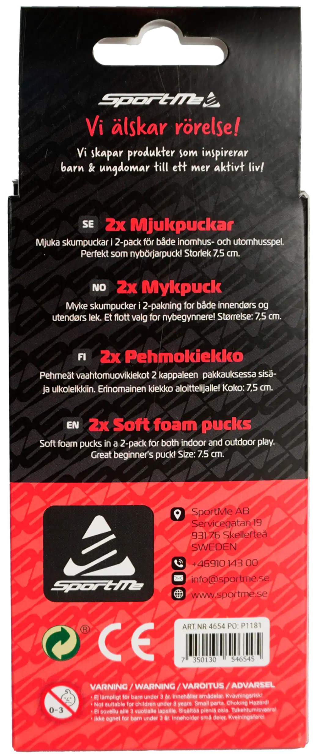 SportMe Mjukpuck 2-pack - 2