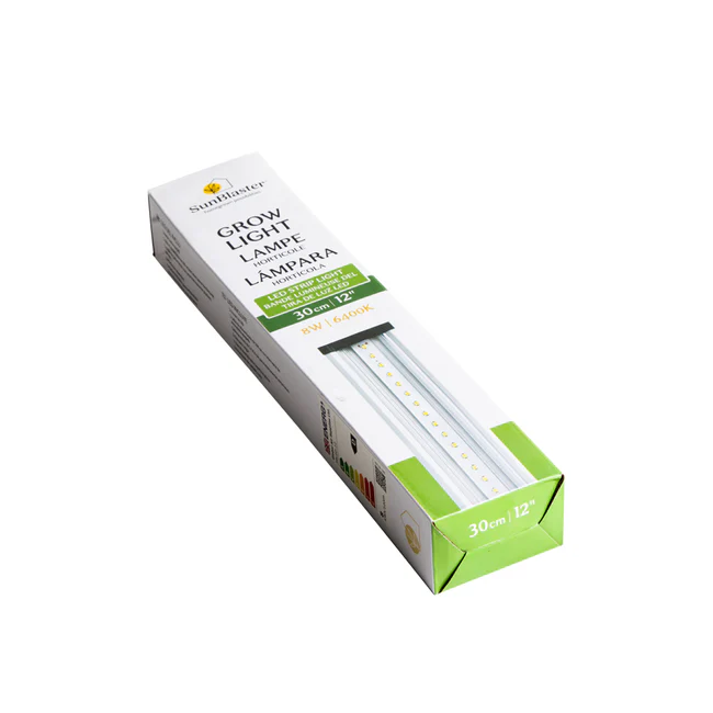 SunBlaster LED 6400K växtlampa 30cm -komplett med strömsladd & clips - 3