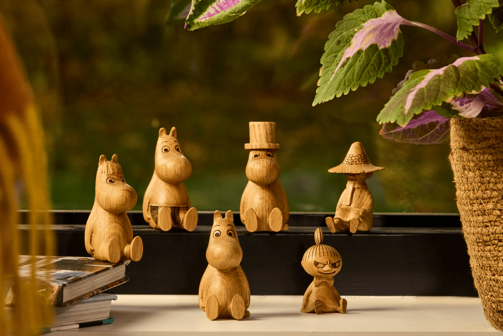 Moomin Wooden Decoration - Snorkmaiden 7,5 cm - 4