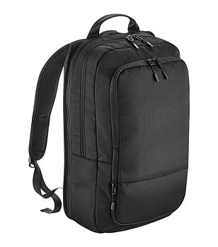 Quadra Pitch Black 24 Hour Backpack – expanderbar laptopryggsäck (15,6”)