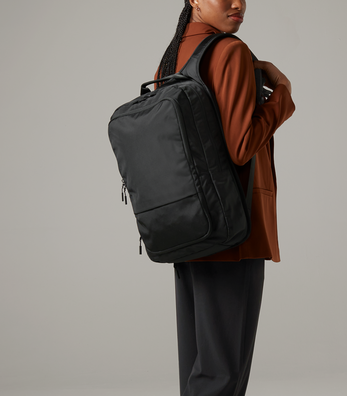 Quadra Pitch Black 24 Hour Backpack – expanderbar laptopryggsäck (15,6”) - 2