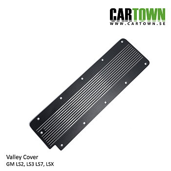 Billet Valley Cover LS, bl, alu