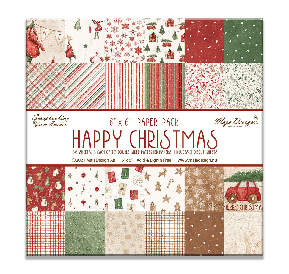 MD PP 6x6 -Hapy Christmas