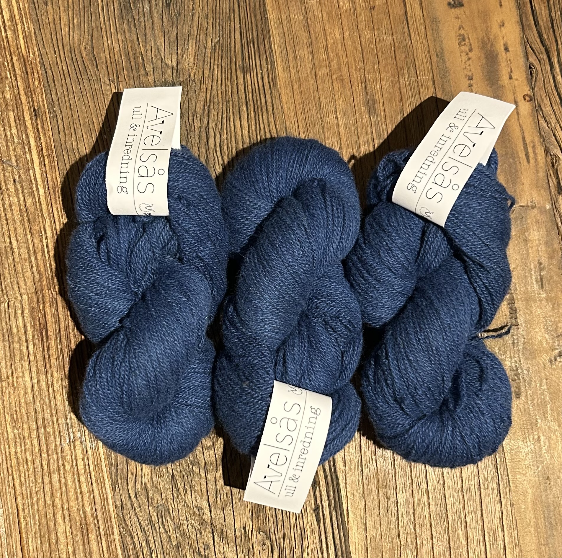 Blue Kyanite 2-ply Jämtland yarn - 2