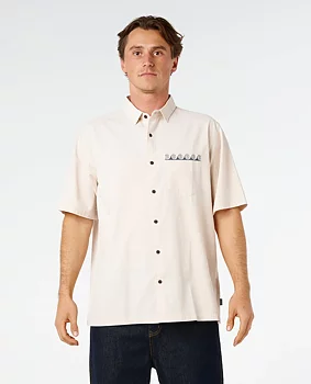 Rip Curl skjorta Aots s/s vintage white
