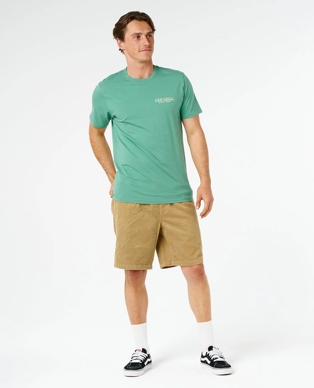 Rip Curl t-shirt Aots sailboat leaf green