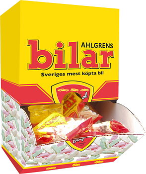 Ahlgrens Bilar 30 g holk – klassiskt svenskt godis i portionspåsar (100 st)