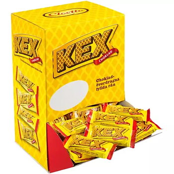 Kexchoklad Mini Automat 13 g – frasigt rån & mjölkchoklad i portionsförpackning (120st)