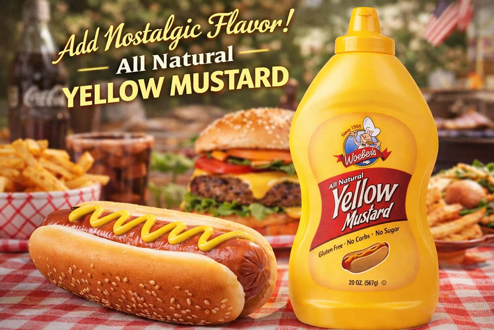 Woeber's Yellow Mustard 567g - 2