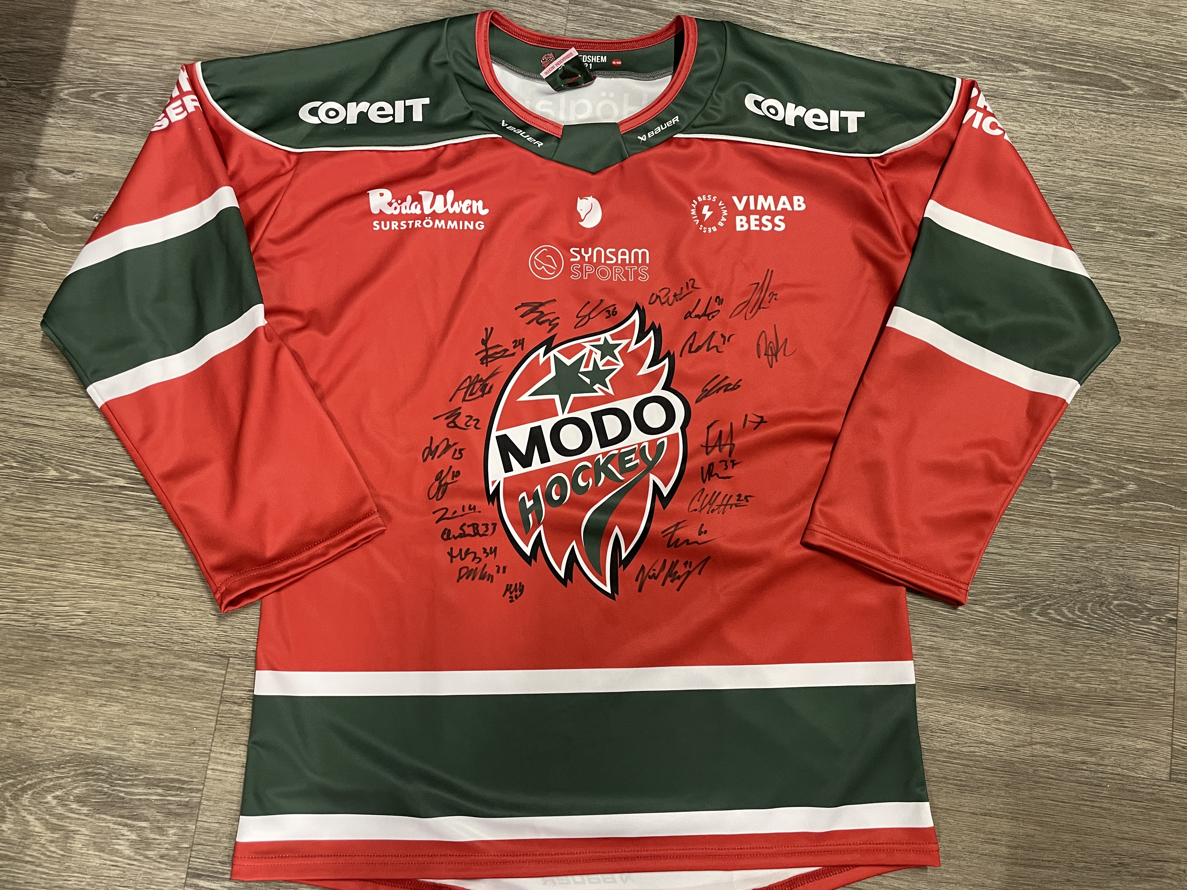 Signed Jersey Replica Red 25/26 - Senior