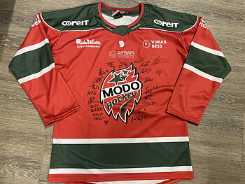 Signerad Matchtröja Replica Röd 25/26 - Senior