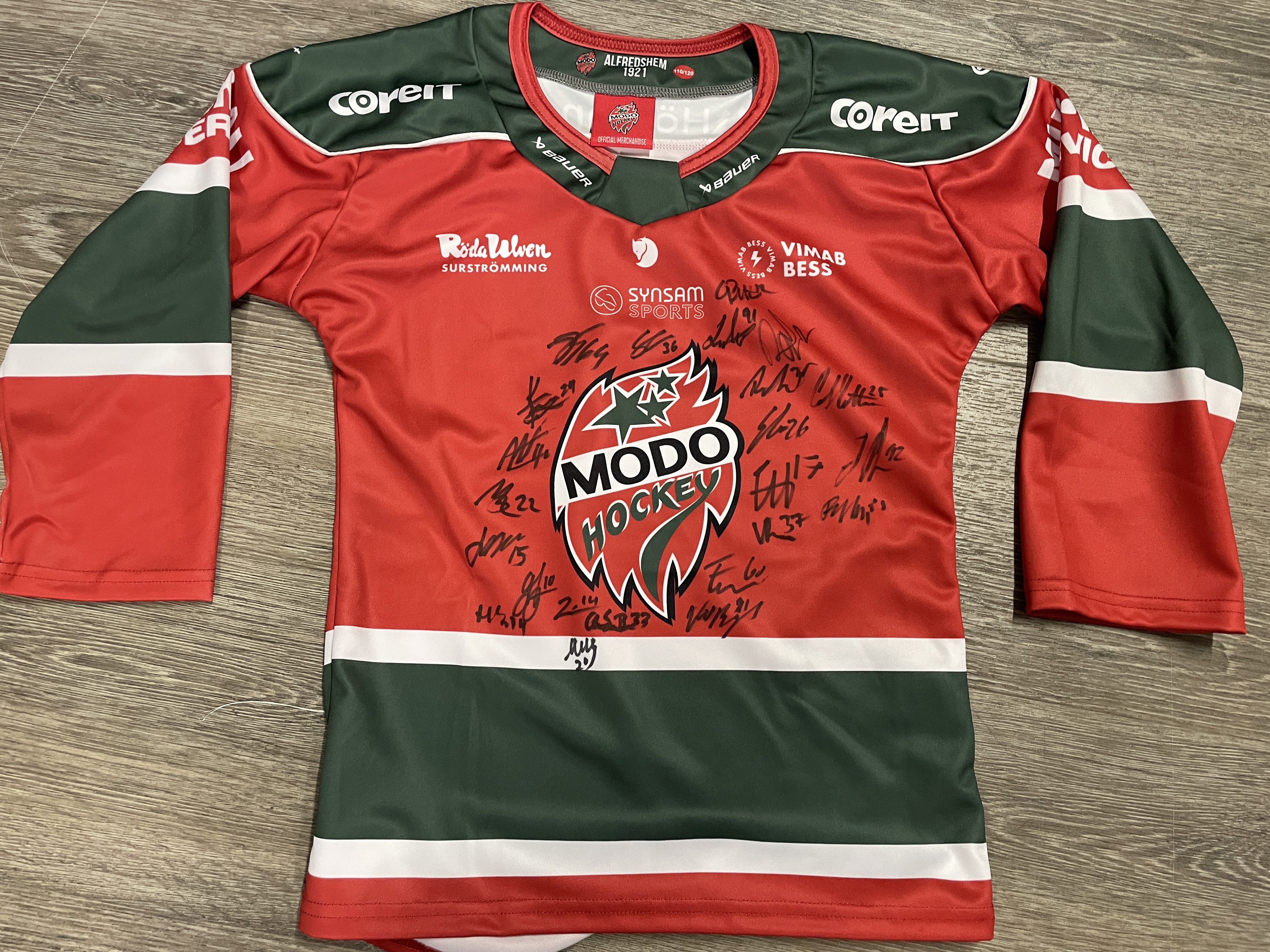 Signed Jersey Replica Red 24/25 - Junior
