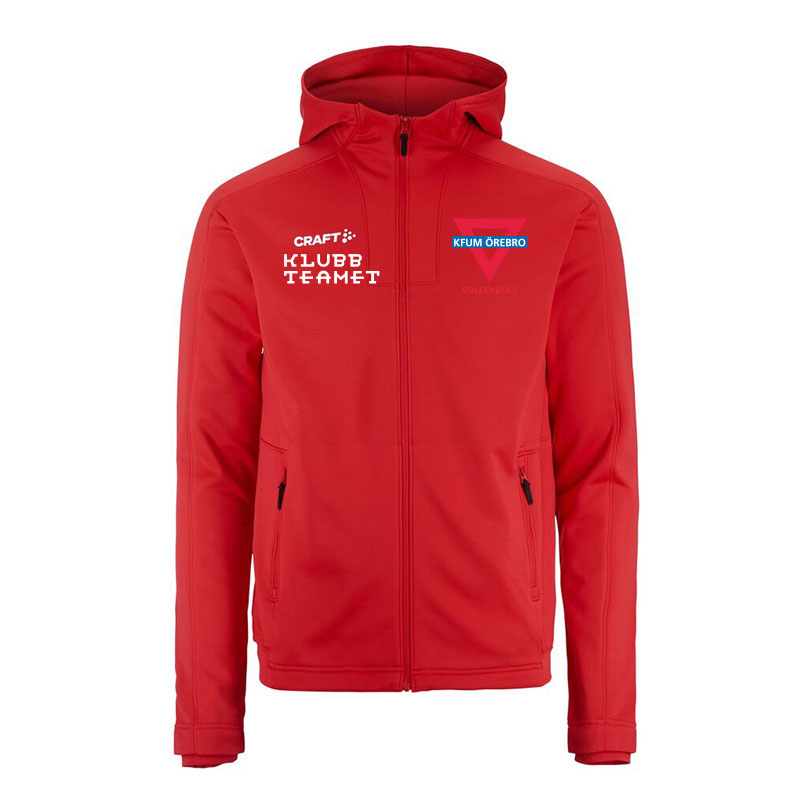 Craft Evolve 2.0 Brushed Hood Jacket Ledare (KFUM Örebro)