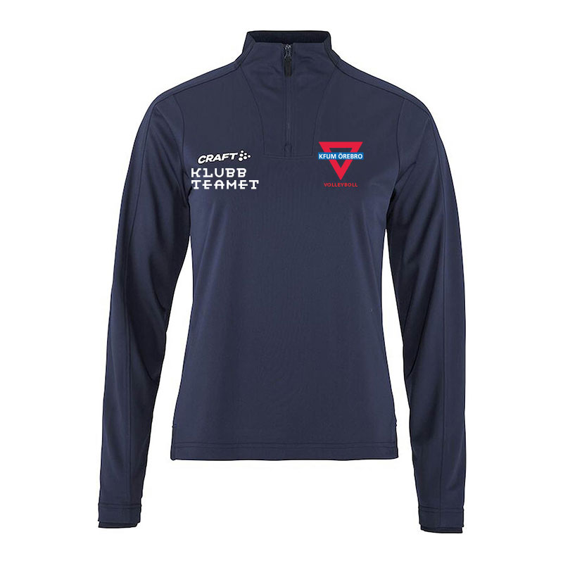 Craft Evolve 2.0 Half Zip Dam (KFUM Volleyboll)