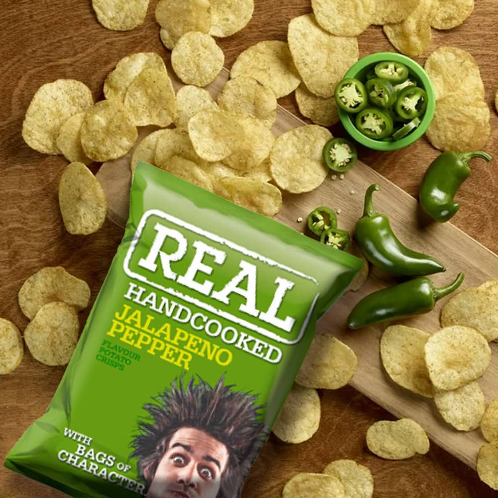 Real Chips Jalapeno Pepper 150g - 2