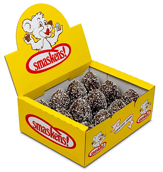 Giganttopp 70 g storpack – kokos & chokladbakelse | Smaskens