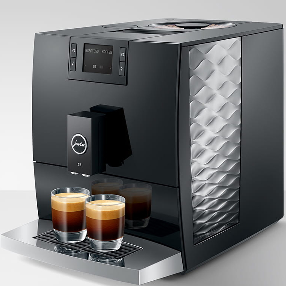 Jura C3 Piano Black (EA 15599) - Bean to cup - 9
